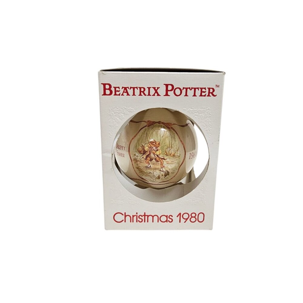 1980 Tale Of Jeremy Fisher Beatrix Potter ornament